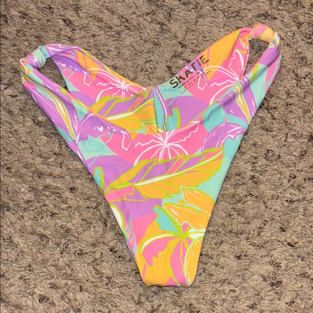 Skatie Tropical Multicolor Bikini Bottom